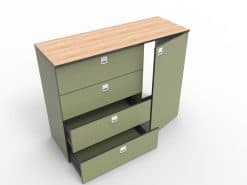 CUSTOM SIZE DRAWER PACK plus CUPBOARD