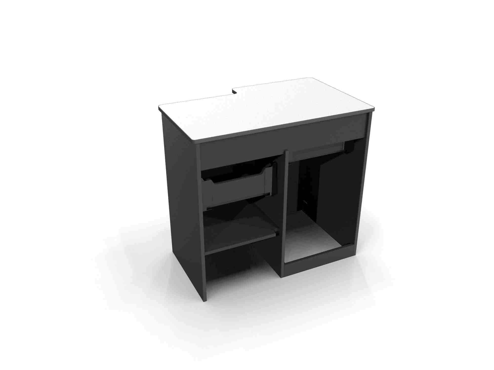 SALE POD EVO - Slate Grey With Satin grey 007 Worktop and Internals (SP2.1.56) - Image 2