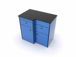 SALE POD EVO - Blue 013 With Satin Black 0142 Worktop (SP2.1.58)