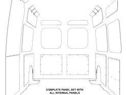 Alternative view of Internal Panels - CITROEN RELAY MK3 L3H2