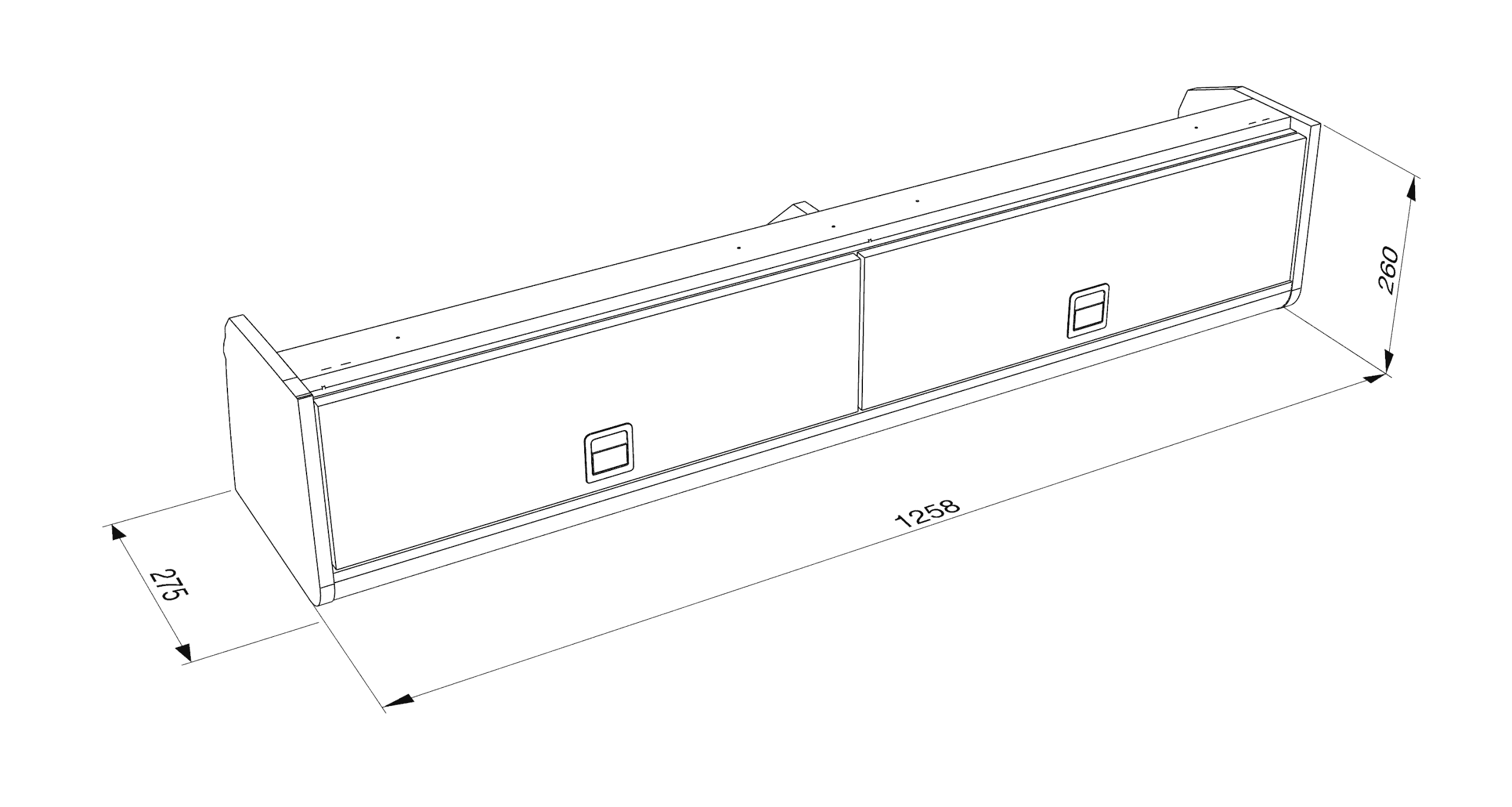 Locker C3 (Driver Side Front) - CITROEN RELAY MK3 L3H2 - Image 5