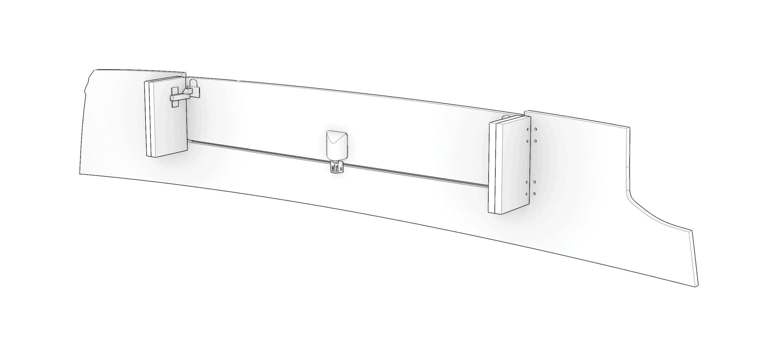 Over Cab Locker - CITROEN RELAY MK3 L3H2 - Image 4