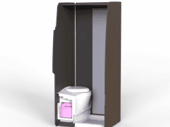 Alternative view of Shower Toilet Cubicle C - CITROEN RELAY MK3 L3H2