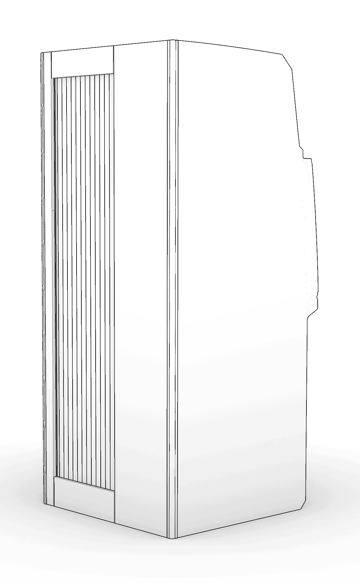 Shower Toilet Cubicle C - CITROEN RELAY MK3 L3H2 - Image 5