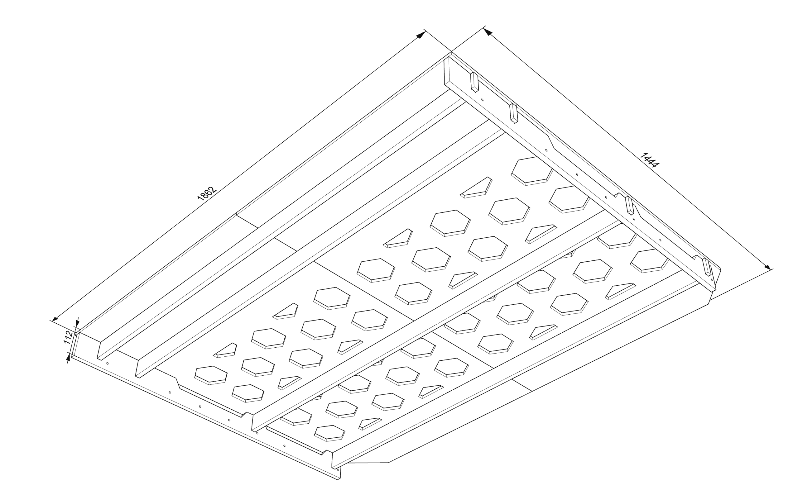 Rear Bed Platform - CITROEN RELAY MK3 L3H2 - Image 4