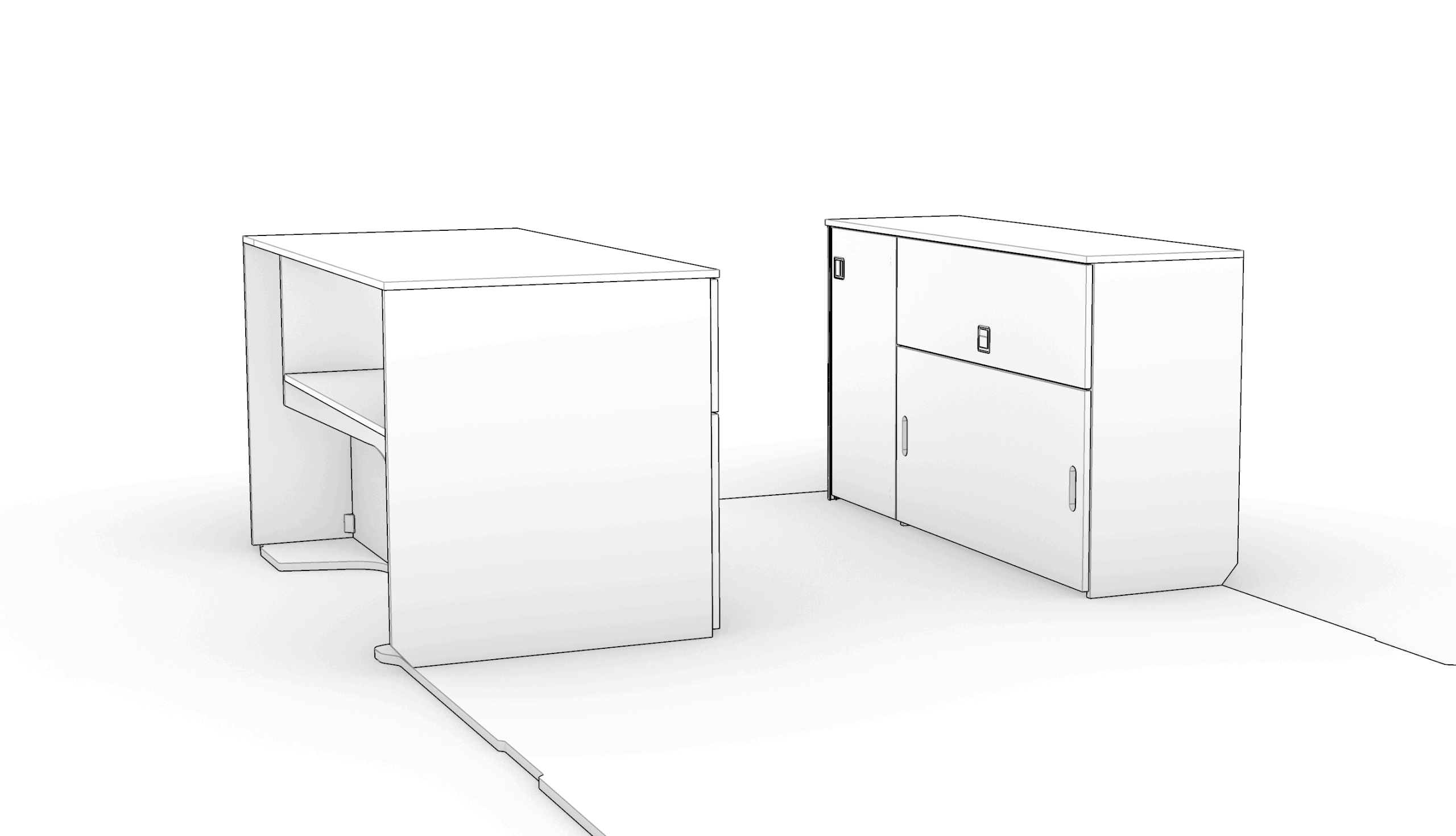 Under platform bed storage - CITROEN RELAY MK3 L3H2 - Image 6