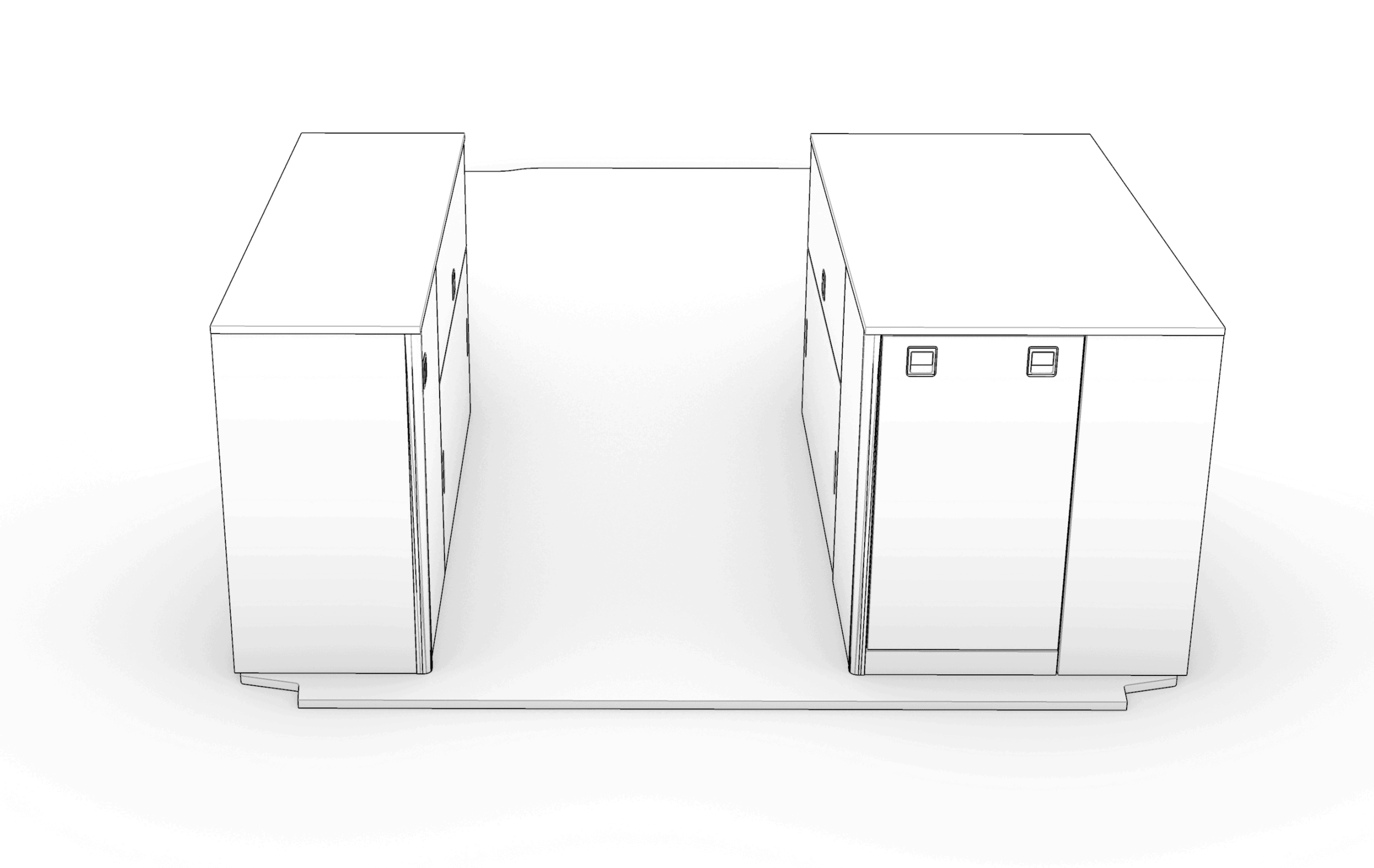 Under platform bed storage - CITROEN RELAY MK3 L3H2 - Image 8