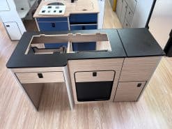 U SHAPE KITCHEN POD -V1 FOR LWB VW T5 T6 or can be used as pod in any van .