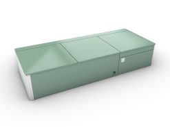 Bench seat Truma combi - 1766 x 690  x 360(h) mm