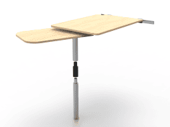 Alternative view of ILSE Rotating Table Leg Extension (3D Printed Spacer)
