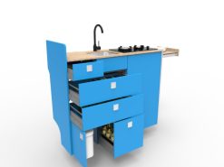 EVO V11.3 LARGE VANS Side door kitchen pod (SALE) 0.1