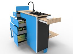 Alternative view of EVO V11.3 LARGE VANS Side door kitchen pod (SALE) 0.1